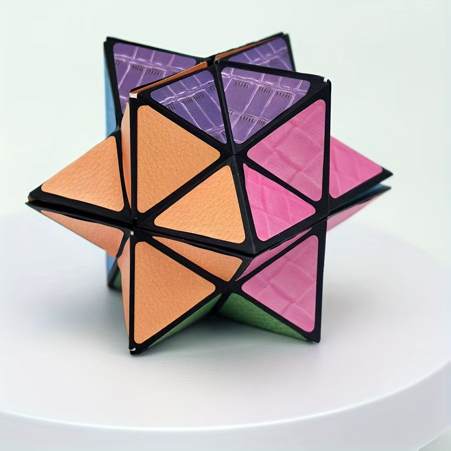 Cubo Infinito Transformável 3D Listrado
