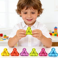 Brinquedo Triangular Flip Fidget – Brinquedo Sensorial de Dedo