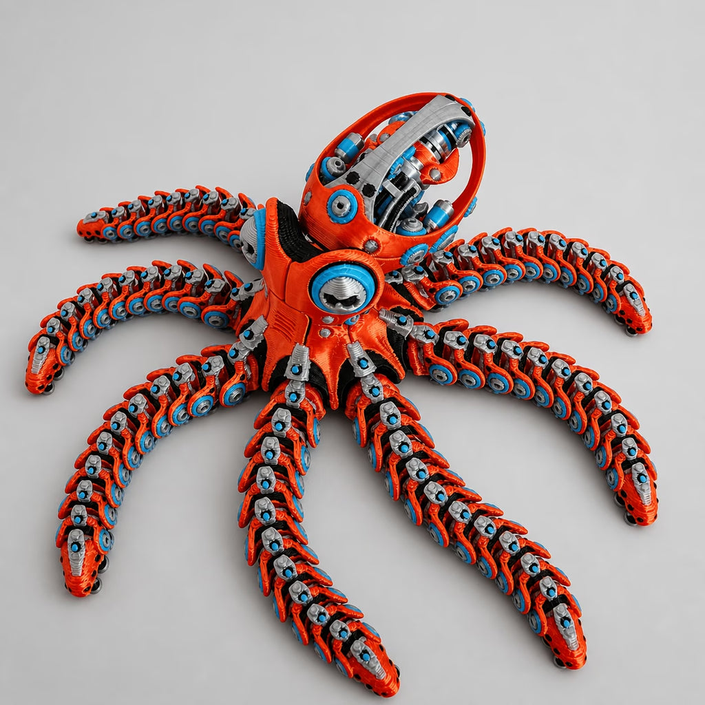 Polvo Articulado 3D