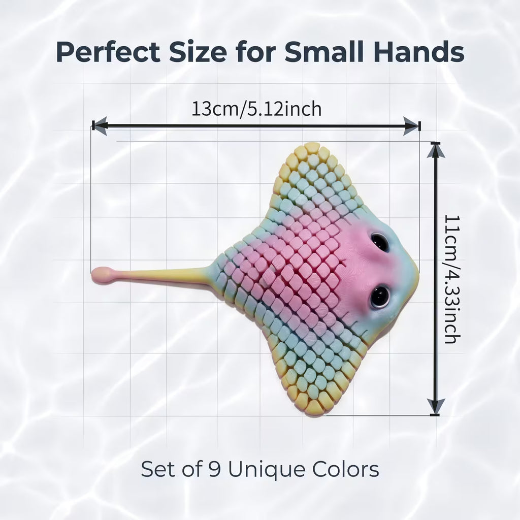 Conjunto de Animais Articulados 3D – 2 Peças