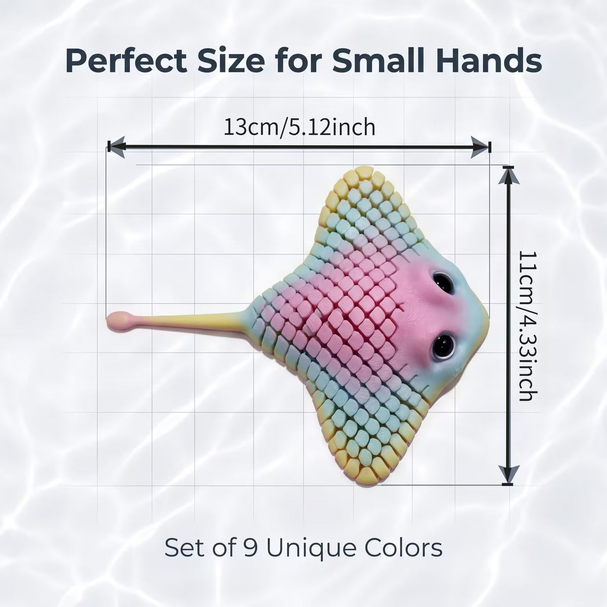 Conjunto de Animais Articulados 3D – 2 Peças