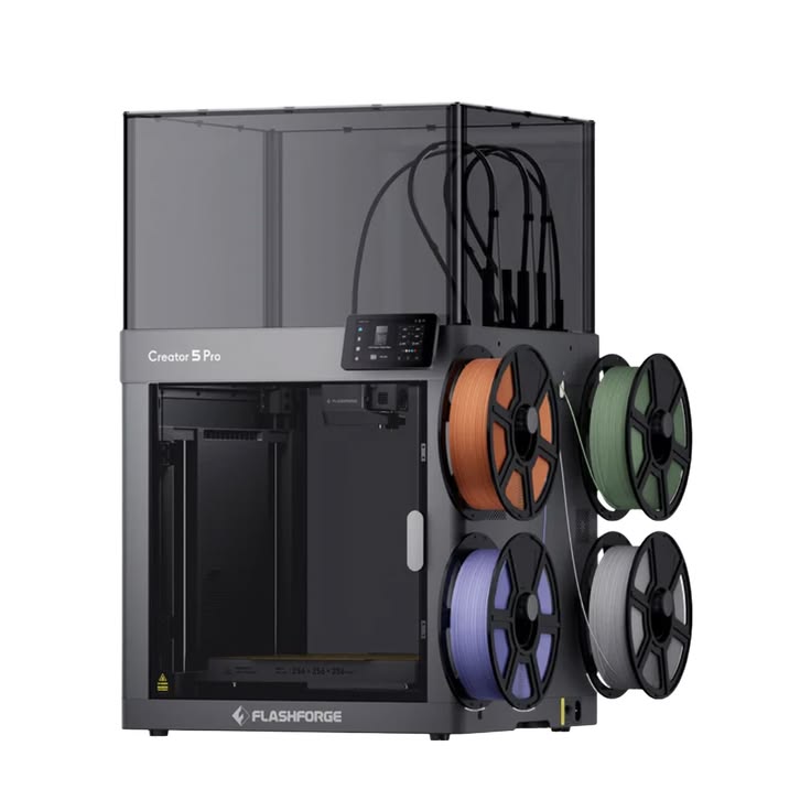 Flashforge Creator 5 Pro – Impressora 3D Multicolor e Multimaterial