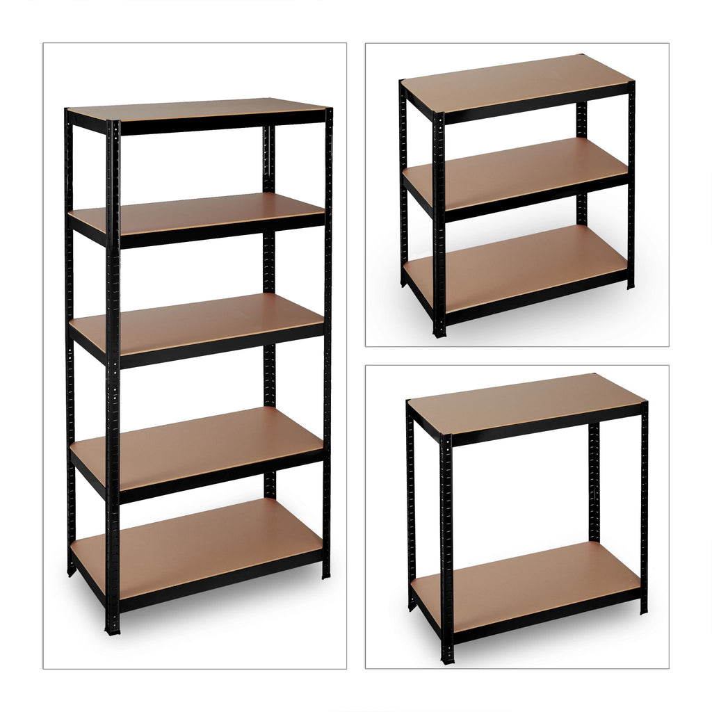 Estante Metálica para Cargas Pesadas 180 × 100 × 60 cm – 5 Prateleiras
