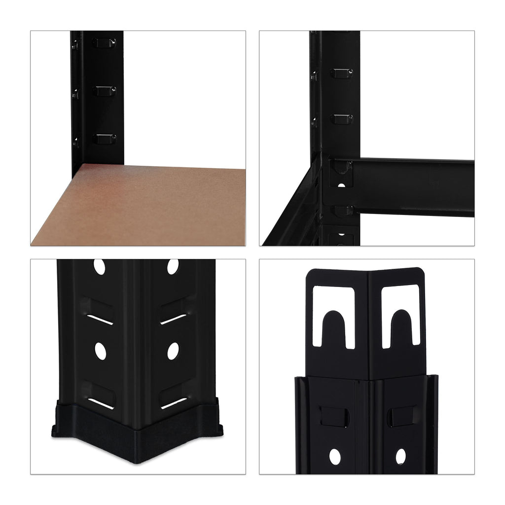 Estante Metálica para Cargas Pesadas 180 × 100 × 60 cm – 5 Prateleiras
